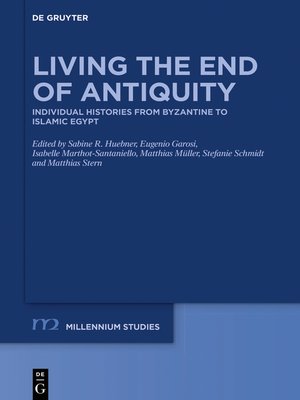 cover image of Living the End of Antiquity